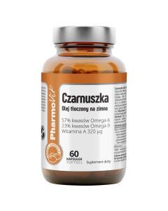 Pharmovit Czarnuszka olej tloczony na zimno,kaps.miekk,60szt