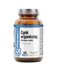 Pharmovit Cynk Cytrynian cynku,15mg,kaps., 60 szt