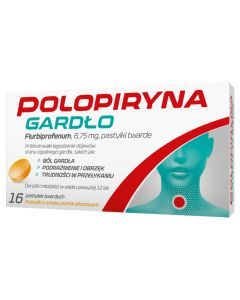 Polopiryna Gardło, 8,75 mg, pastyl.twarde, 16 szt