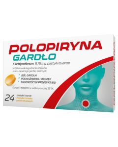 Polopiryna Gardło, 8,75 mg, pastylki twarde, 24 szt.
