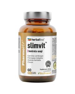 Pharmovit Herballine, Slimvit kontrola wagi, kapsułki, 60 szt.