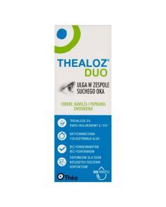 Thealoz Duo, krople do oczu, 10 ml