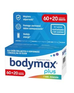 Bodymax Plus, tabl.,  60szt+20 szt,PR.578/21