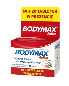 Bodymax Active, tabl., 60 szt+20 szt,PR.578/21