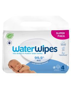 WaterWipes BIO chusteczki nawilżane dla noworodków i niemowląt 240 sztuk