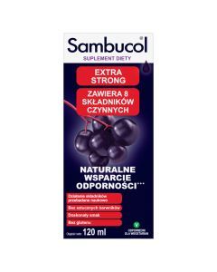Sambucol Extra Strong, płyn, 120 ml
