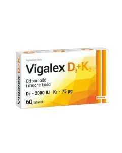 Vigalex D3+K2, tabletki, 60 szt.
