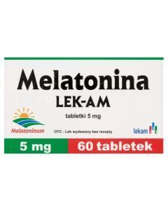 Melatonina Lek-AM, 5 mg, tabletki, 60 szt.
