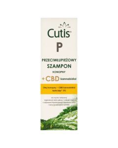 Cutis P, szamp., p/łupież.,konopny+CBD, 150 ml
