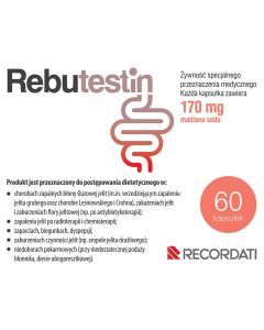 Rebutestin, 170 mg maślanu sodu, kapsułki, 60 szt.