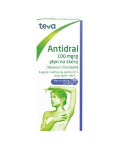 Antidral, płyn na skórę, (100 mg / g), 50 ml