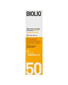 Bioliq SPF, mineralna emulsja ochronna SPF 50, 30 ml