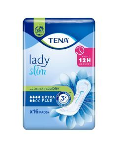 Tena Lady Slim, podpaski na nietrzymanie moczu, Extra Plus, 16 szt.