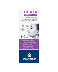 Hitaxa Metmin-Spray, 50 mcg/dawkę, aerozol do nosa, 140 dawek