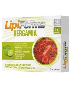 LipiForma Bergamia, kapsułki, 30 szt.