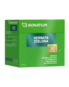 Bonatium Herbata zielona, 20 sztuk