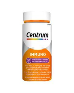 Centrum IMMUNO z ekstraktem czarnego bzu, tabletki, 60 szt.