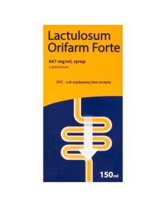 Lactulosum Orifarm Forte, 667 mg/ml, syrop, 150 ml