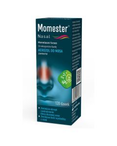 Momester Nasal, 50 mcg/dawke, aer.do nosa,120 dawek