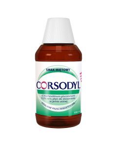 Corsodyl, 0,2%, płyn do płukania jamy ustnej, 300 ml