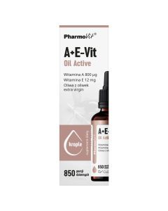 A+E-Vit Oil Active Clean label Pharmovit, krople, 30 ml