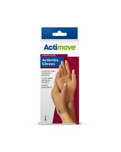 Actimove AC Arthritis Gloves, rękawiczki dla osób z zapaleniem stawów, kolor beżowy, rozmiar S, 2 szt.