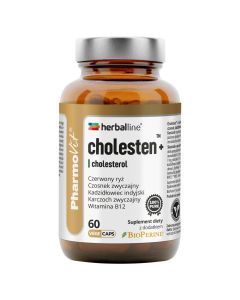 Cholesten+ cholesterol Herballine Pharmovit, kaps., 60 szt