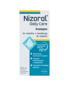 Nizoral Daily Care, szamp.,do wlos.z tend.do lupiezu, 200 ml