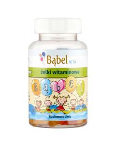 Babel Vita, zelki, witaminowe, dla dzieci, 60 szt