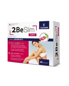 2Be Slim Forte, tabletki na dzień i tabletki na noc, 30 szt. + 30 szt.