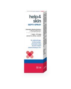 Help4Skin Septi-Spray, (1mg+20mg)/g, aer.na skore, 50 ml