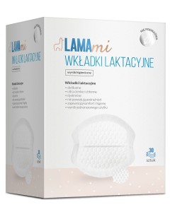 LAMAmi wkładki laktacyjne, 30 sztuk
