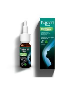 Nasivin Sinex Aloes i Eukaliptus,0,5mg/ml,aer.do nosa, 15 ml