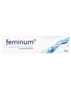 Feminum, żel intymny, nawilżający z kwasem mlekowym, 75 g