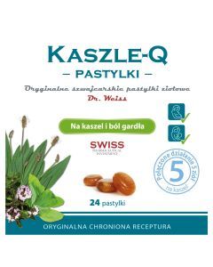 Kaszle-Q, pastyl., 24 szt