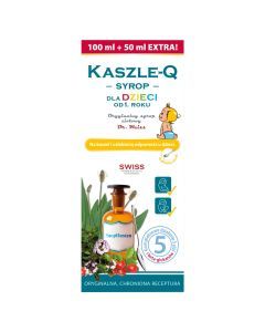 Kaszle-Q, syrop, dla dzieci, 150 ml