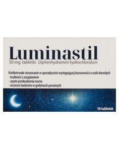 Luminastil, 50 mg, tabletki, 10 sztuk