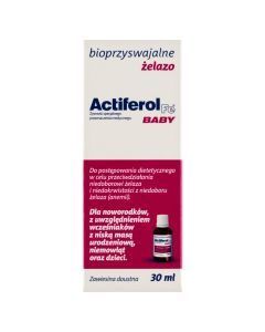 Actiferol Fe Baby, zaw.doustna, 30ml