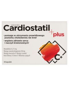 Cardiostatil Plus, kaps., 30 szt