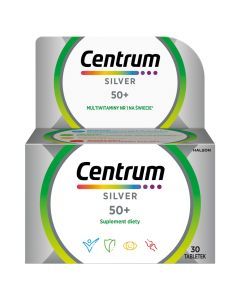 Centrum Silver 50+, tabl., (Haleon), 30 szt