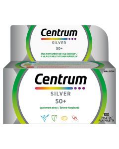 Centrum Silver 50+, tabl., (Haleon),100 szt