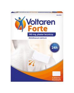Voltaren Forte, 140 mg, plaster leczniczy, 5 szt.