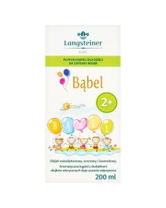 Bąbel, Płyn do kąpieli dla dzieci na zatkany nosek, 2+, 200 ml
