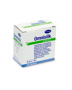 Przylepiec Omnisilk Hospital, 5 m x 2,5 cm, 1 szt.