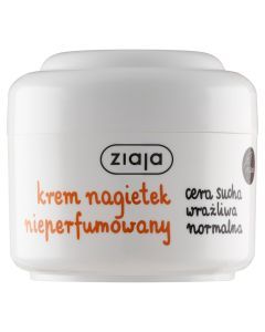 Ziaja, krem nagietek nieperfumowany, cera sucha, wrażliwa, normalna, 50 ml