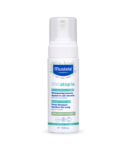 Mustela Stelatopia, szampon w piance, 150 ml