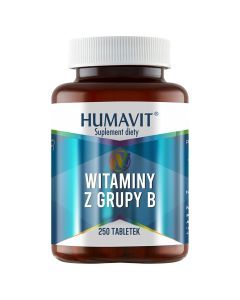 Humavit Witaminy z grupy B, tabletki, 250 szt.