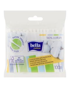 Bella, patyczki higieniczne, 100 szt. (folia)