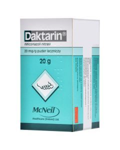 Daktarin, puder leczniczy, (20 mg/g), 20 g