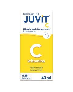 Juvit C, 100 mg/ml, krople doustne, 40 ml